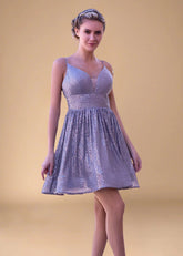 Aloysia | Discover the Perfect Purple Homecoming Dress for Your Big Night! - Light Purple - PromDressClub