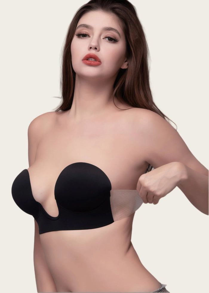 Elegant Nipple Covers for Backless Bridal and Strapless Party Outfits - Black - PromDressClub