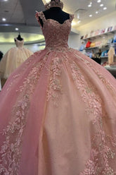 Kate | Discover Your Fairytale Moment with Enchanting Pink Quince Dresses - Pink - PromDressClub