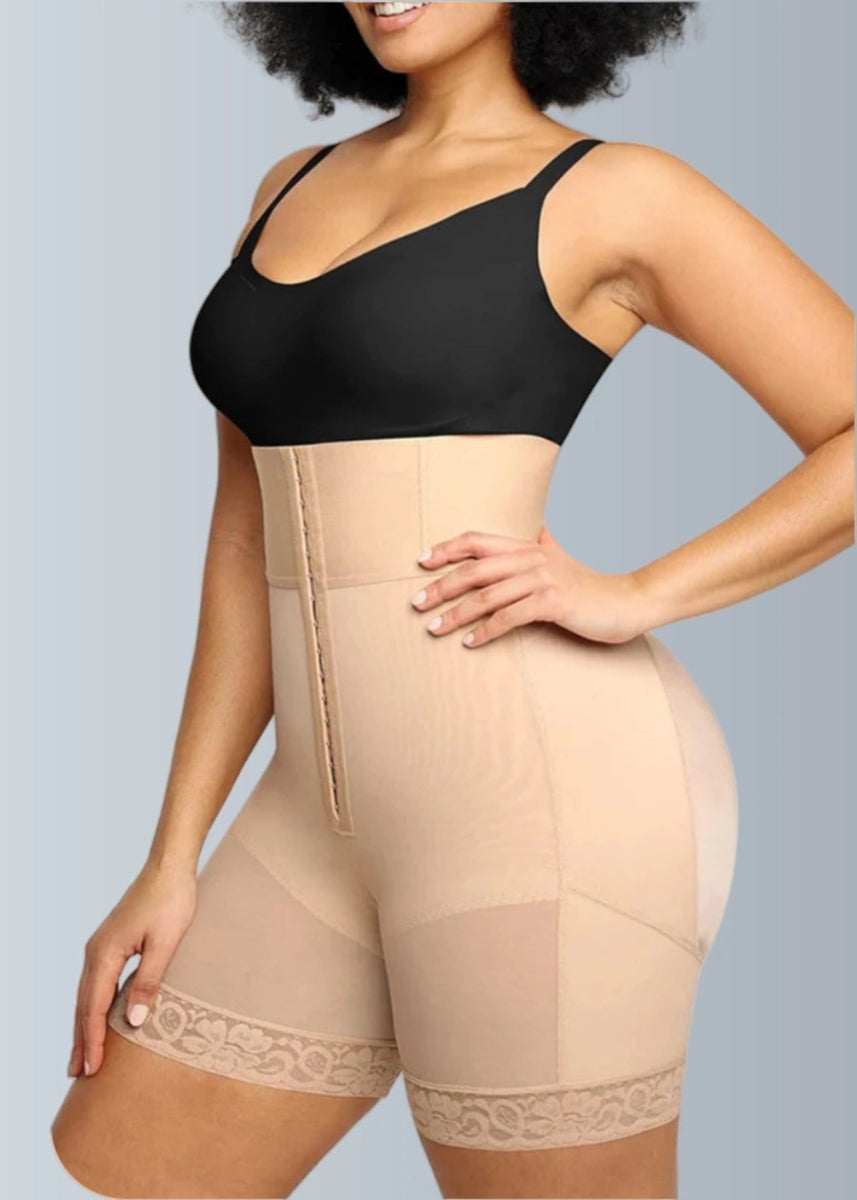 Ultimate Booty Lifting Shapewear Black Brown for Curves Confidence - Nude - PromDressClub