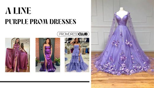 Top 5 A-Line Purple Prom Dress Trends You Won't Want to Miss - PromDressClub