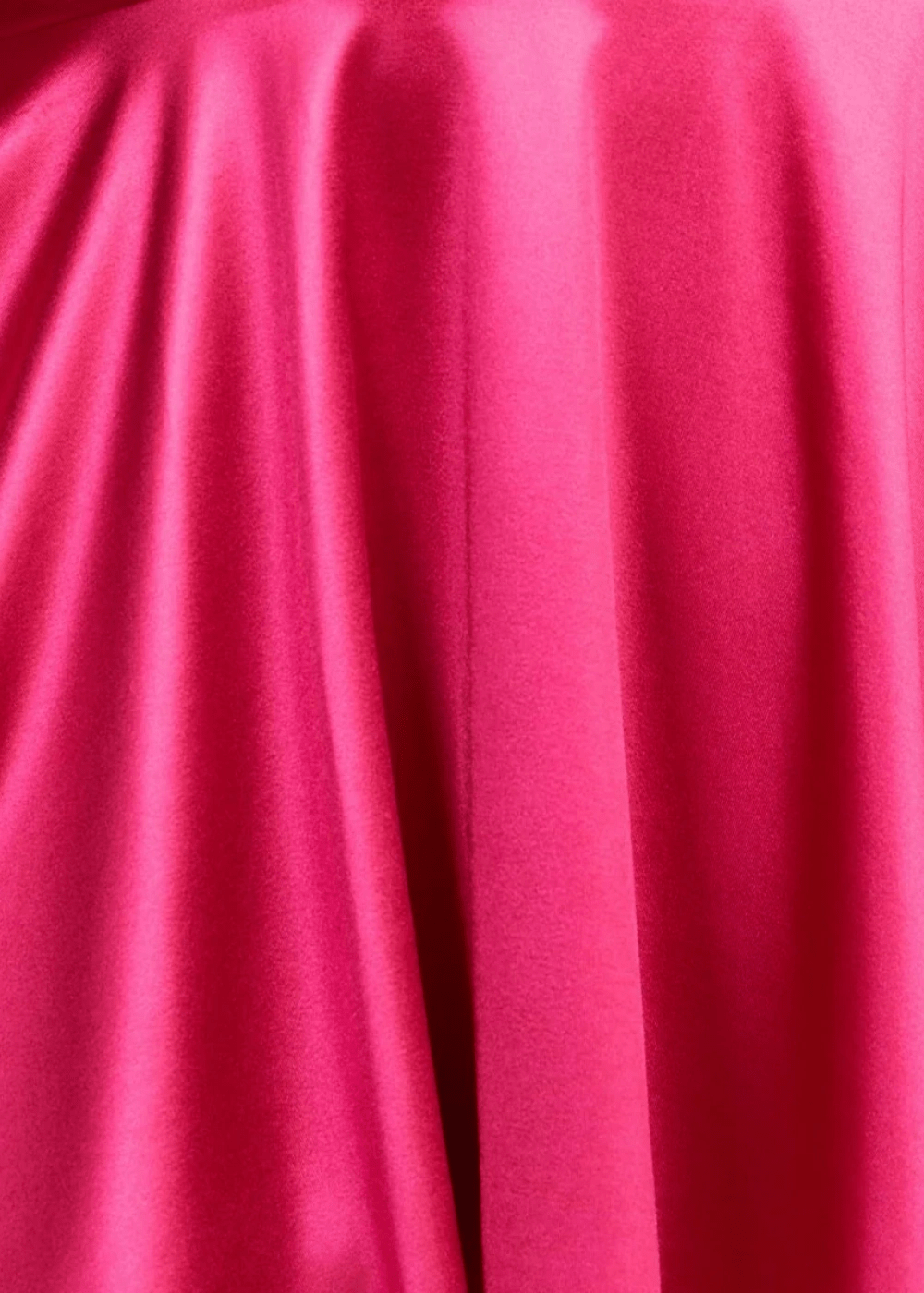 Alana | A Line Fuchsia Satin Strapless Ruched Homecoming Dress with Keyhole - Fuchsia - PromDressClub