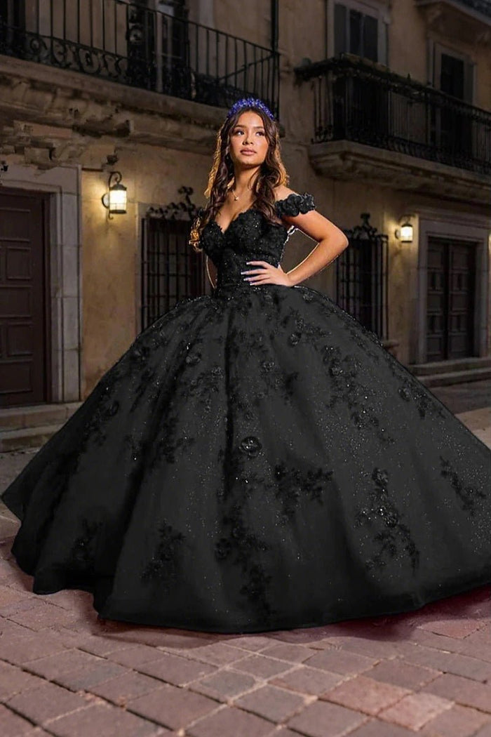Dakota | Gorgeous Royal Blue Quinceanera Dress - Ideal for Special Events - Black - PromDressClub