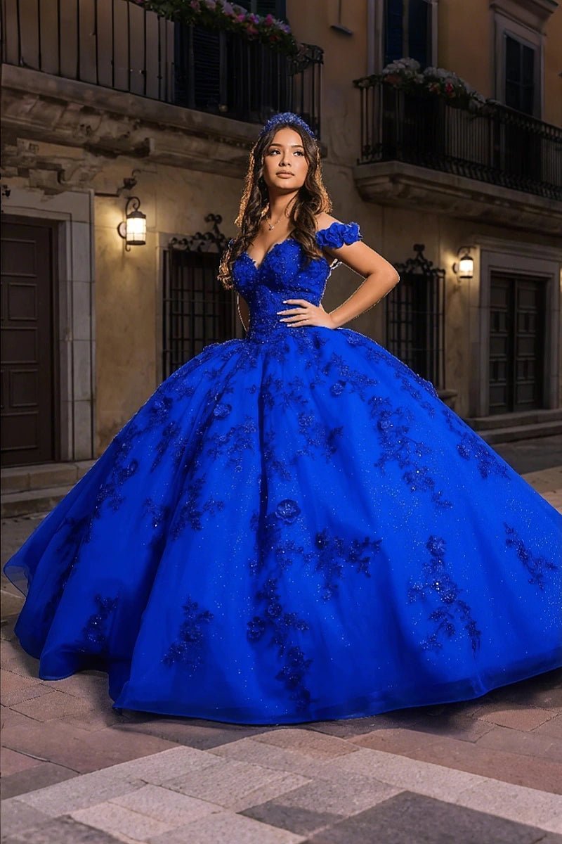 Dakota | Gorgeous Royal Blue Quinceanera Dress - Ideal for Special Events - Royal Blue - PromDressClub