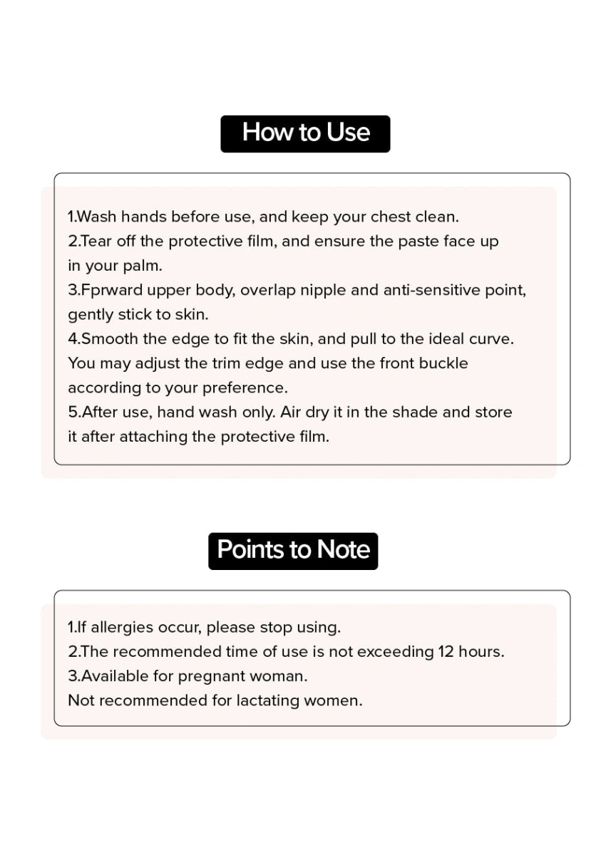 Elegant Nipple Covers for Backless Bridal and Strapless Party Outfits - Nude - PromDressClub