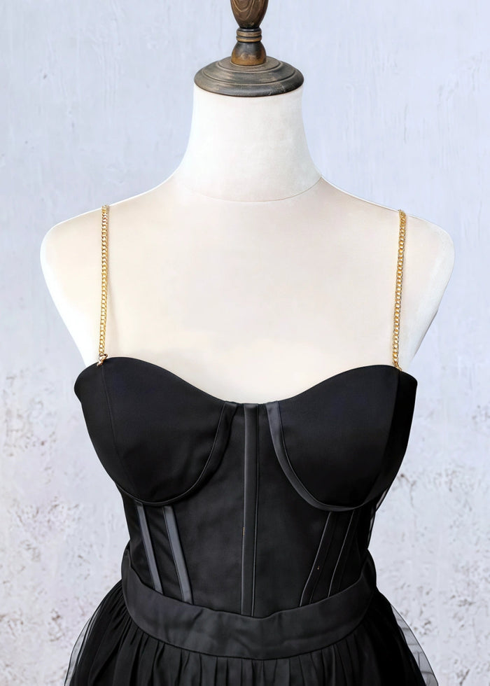 Layla | Timeless Black Wedding Dresses Bold Elegance for Modern Brides - Black - PromDressClub