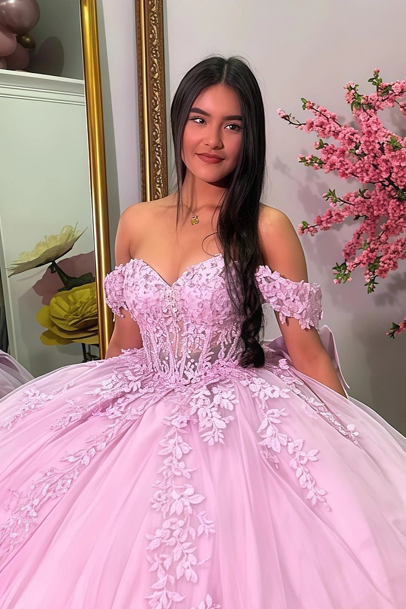 Lucia | Discover Your Dream Pink Quince Dress - Effortless Elegance for Every Princess - Light Pink - PromDressClub