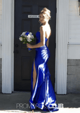 Marcia | Trumpet Mermaid Royal Blue Long Formal Dress Near Me - Royal Blue - PROMDRESS Club