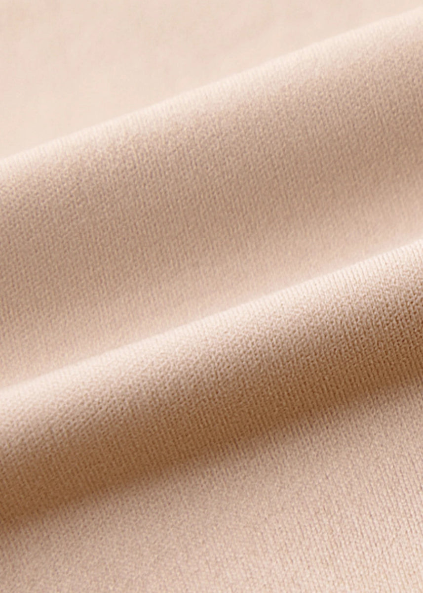 Seamless Backless Strapless Shapewear for Sculpted Curves Beige and Black - Nude - PromDressClub