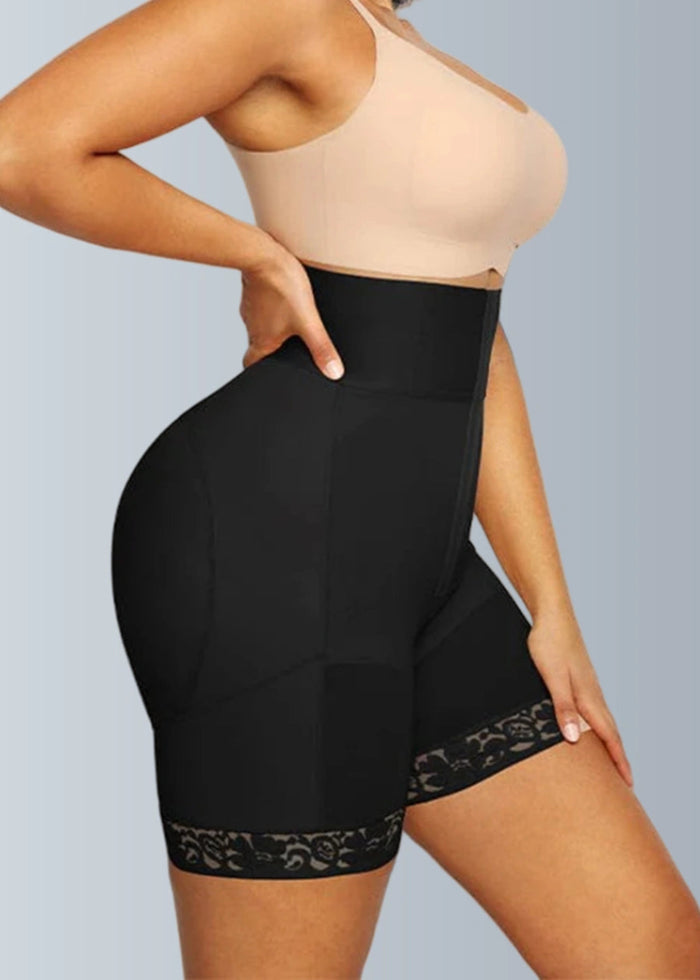 Ultimate Booty Lifting Shapewear Black Brown for Curves Confidence - Black - PromDressClub